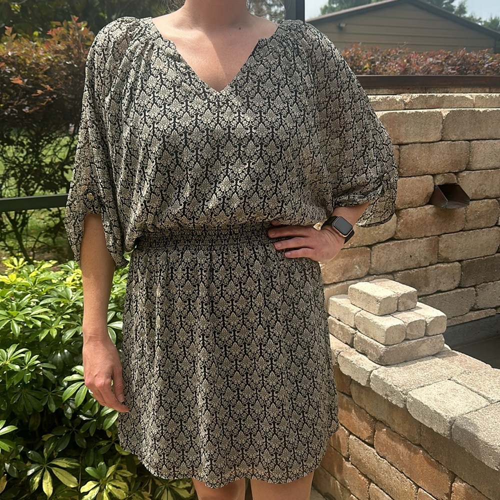 Express smock waist dress